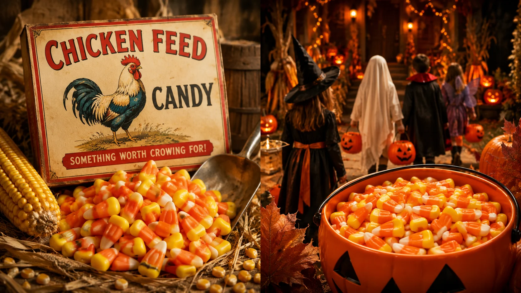 Candy corn is arguably the most polarizing confection of the Halloween season, but when it was invented in the 1880s, it had absolutely nothing to do with ghosts or goblins. 