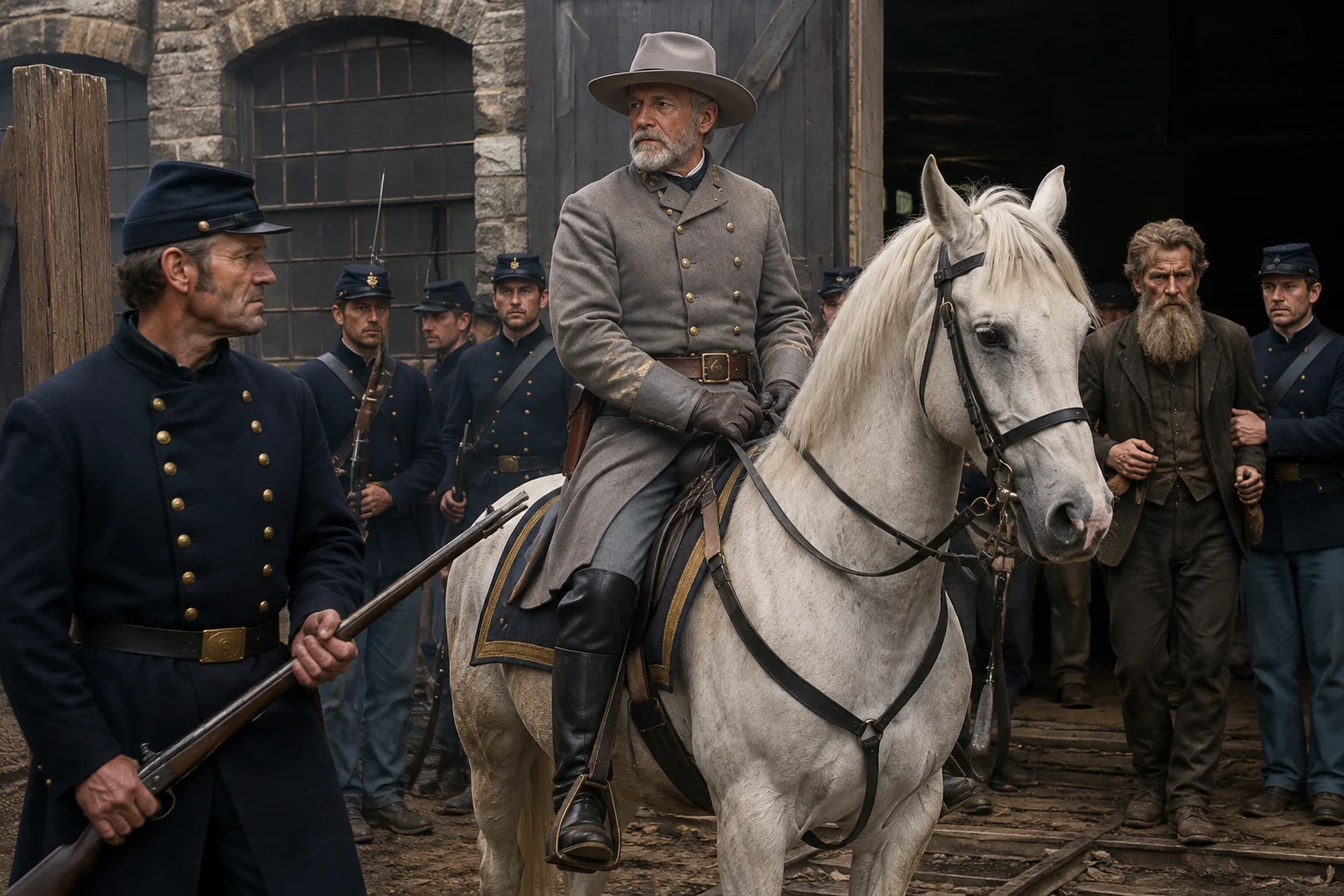 Robert E Lee Captures John Brown