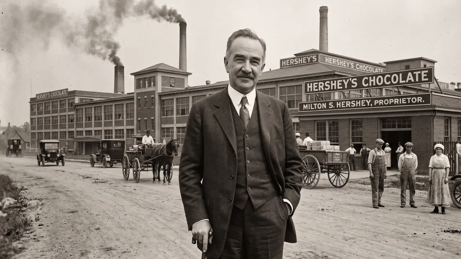 15 Surprising Facts About Milton Hershey: America’s Real-Life Willy Wonka
