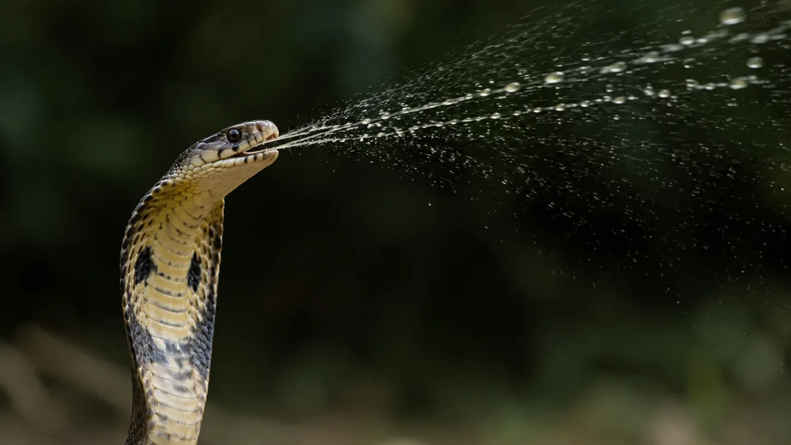 Spitting Cobras Aim for the Eyes