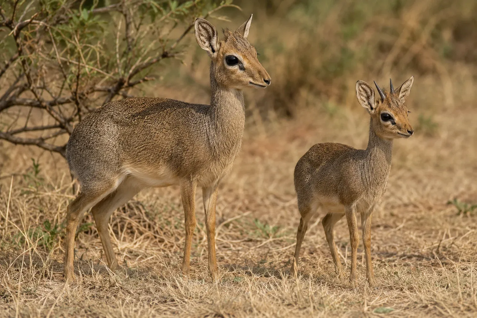 Female Dik-diks Are Bigger Than Males