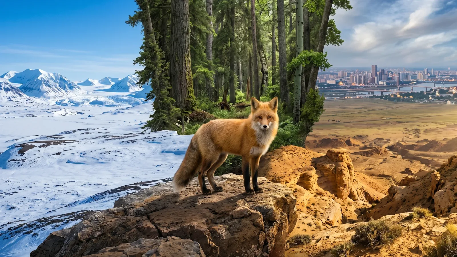 The red fox is the absolute most widely distributed wild land carnivore on the entire planet, seamlessly adapting to a staggering variety of environments. Their natural geographic range spans the entire Northern Hemisphere, stretching from the frozen Arctic tundra of Canada to the scorching desert regions of North Africa and the dense forests of Japan. 