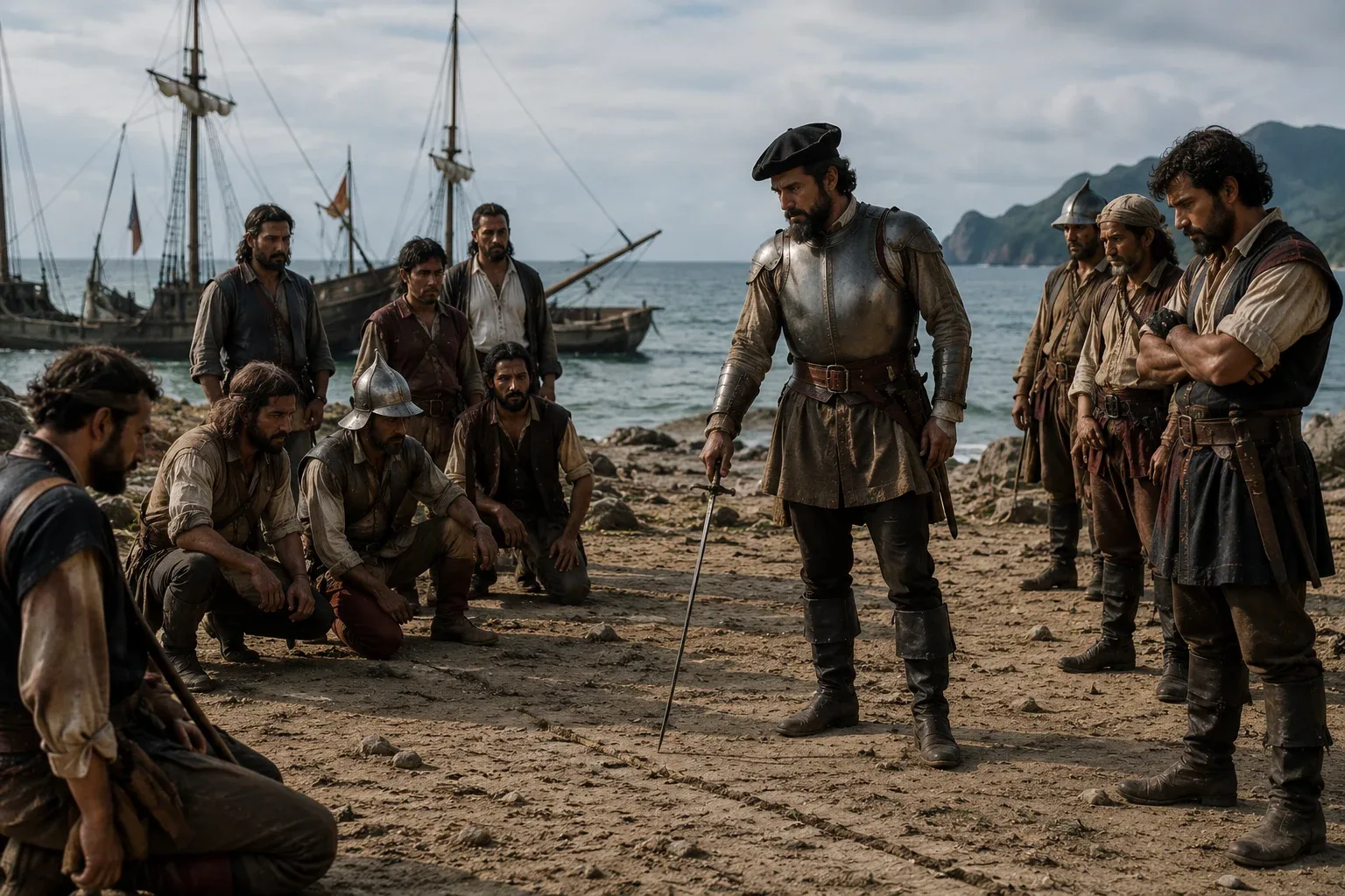 Francisco Pizarro Drew a Famous "Line in the Sand"
