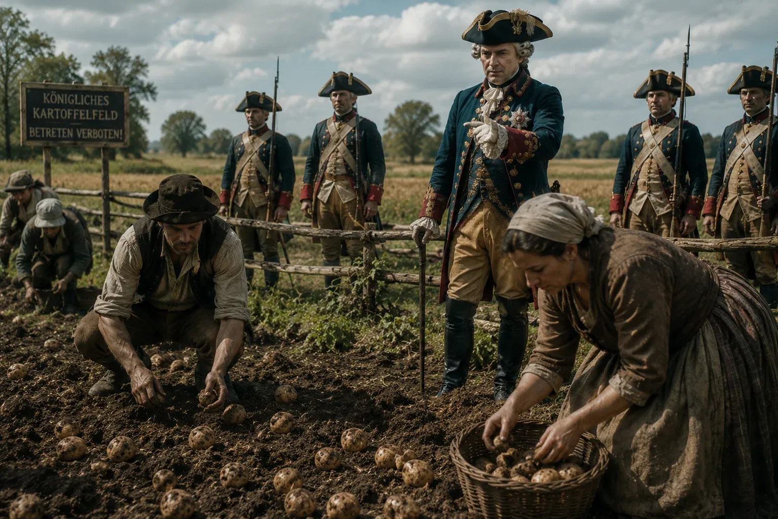 Frederick the Great Introduced the Potato to Prussia