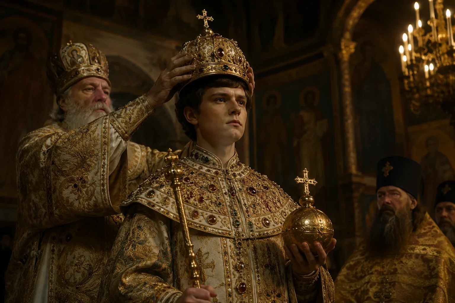 Ivan the Terrible - historical reconstruction of his crown ceremony