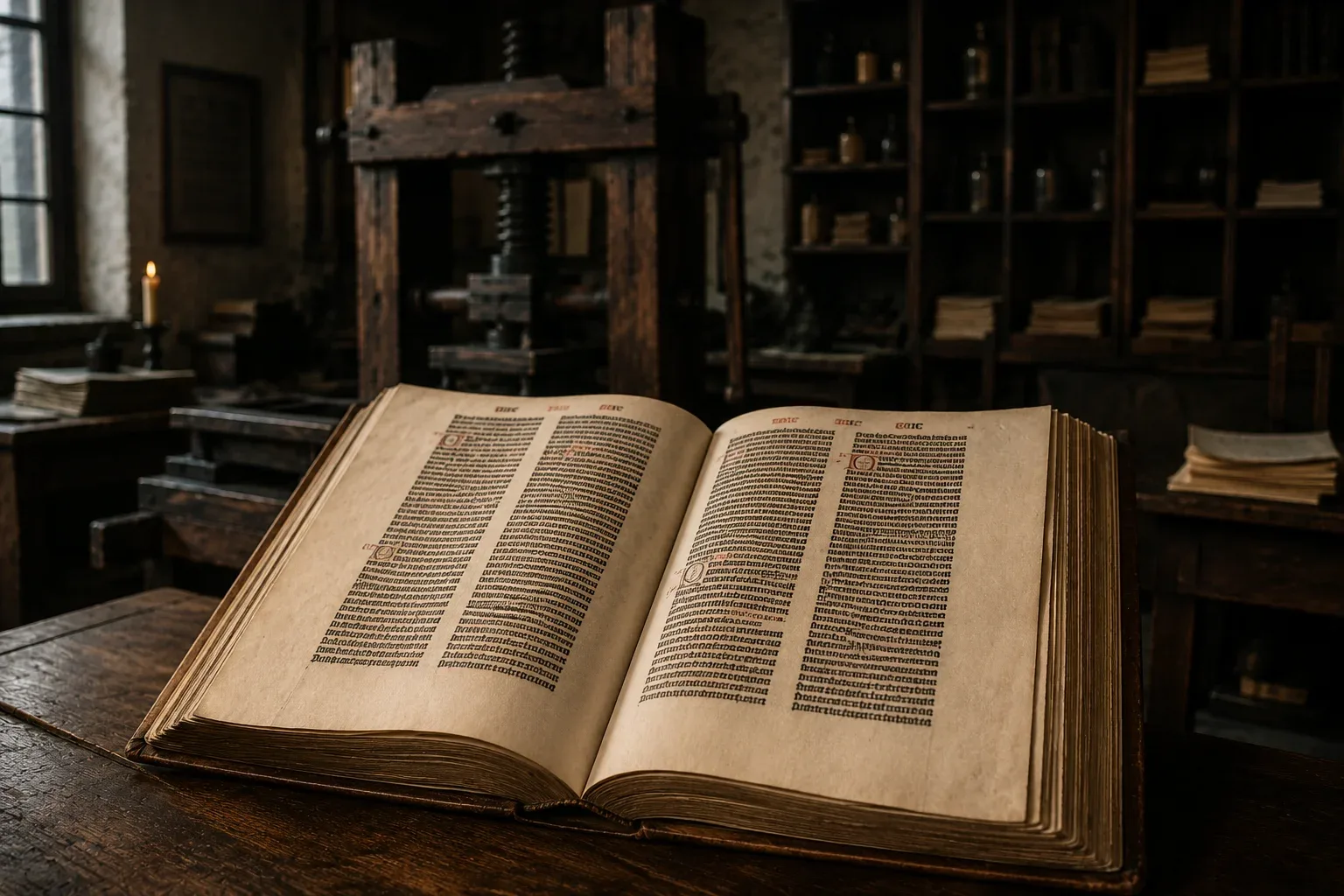  Gutenberg Bible Took Years to Produce