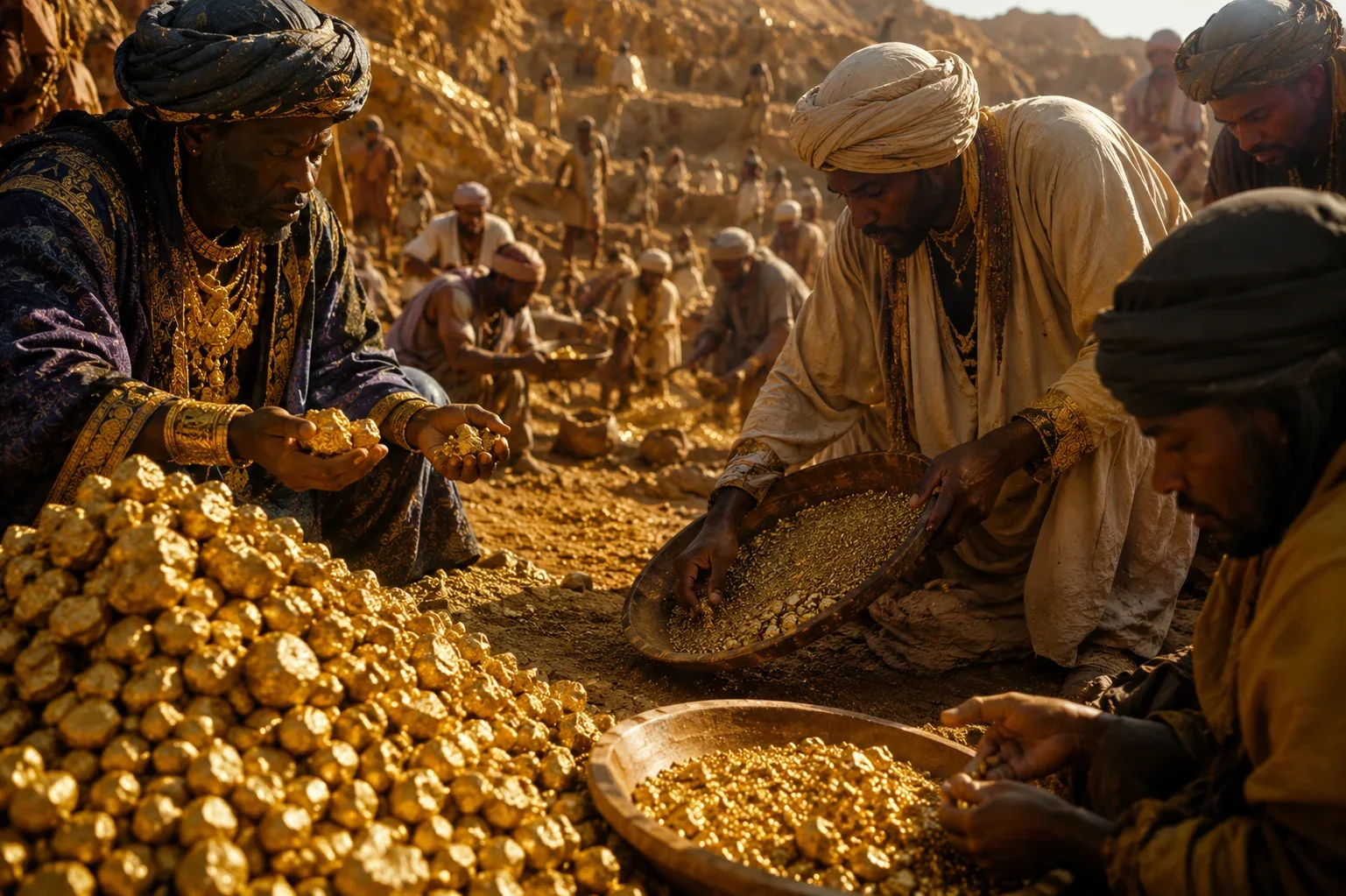Gold mine of Mansa musa