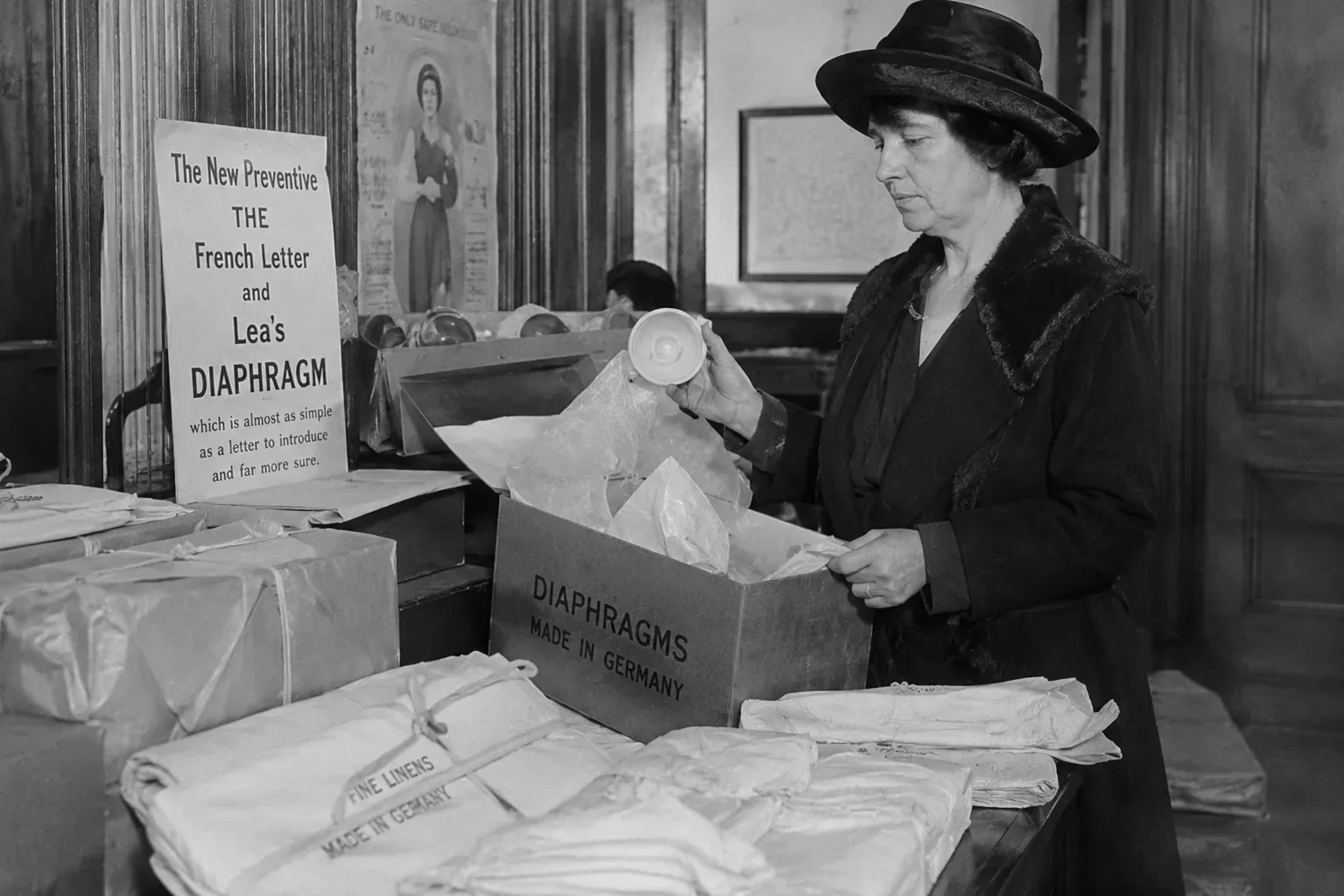 Margaret Sanger Smuggled Diaphragms into the United States