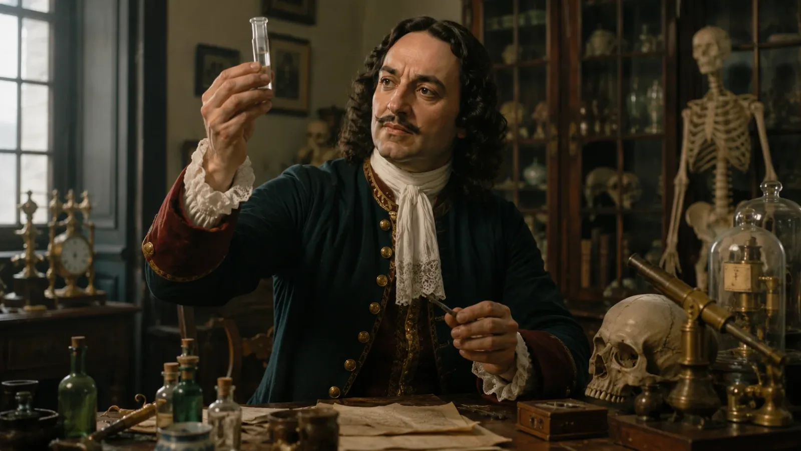 Peter the Great had a morbid fascination with medicine, anatomy, and surgery, and he fancied himself a skilled practitioner.