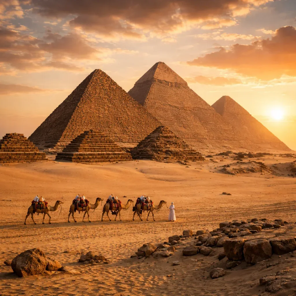 The Ancient Wonders: 15 Fascinating Facts About the Pyramids of Giza