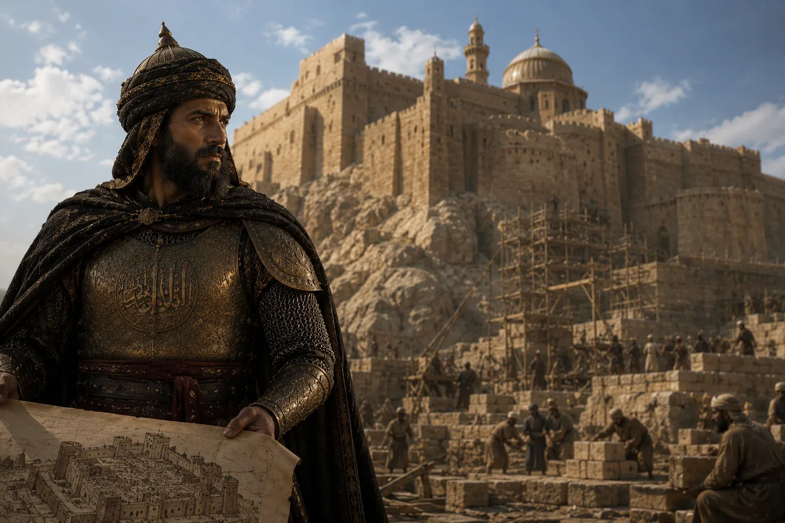 Saladin Rebuilt the Defenses of Cairo