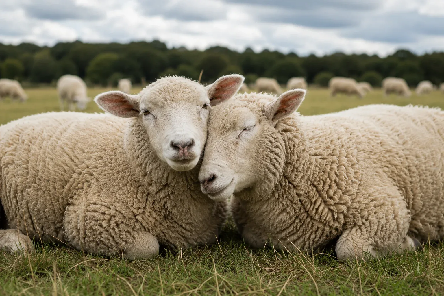 Sheep Form Deep, Lifelong Friendships