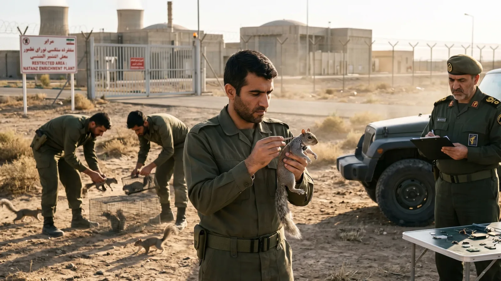 In one of the most bizarre geopolitical news stories of the early twenty-first century, the Iranian military officially arrested fourteen wild squirrels near a nuclear enrichment facility in 2007.