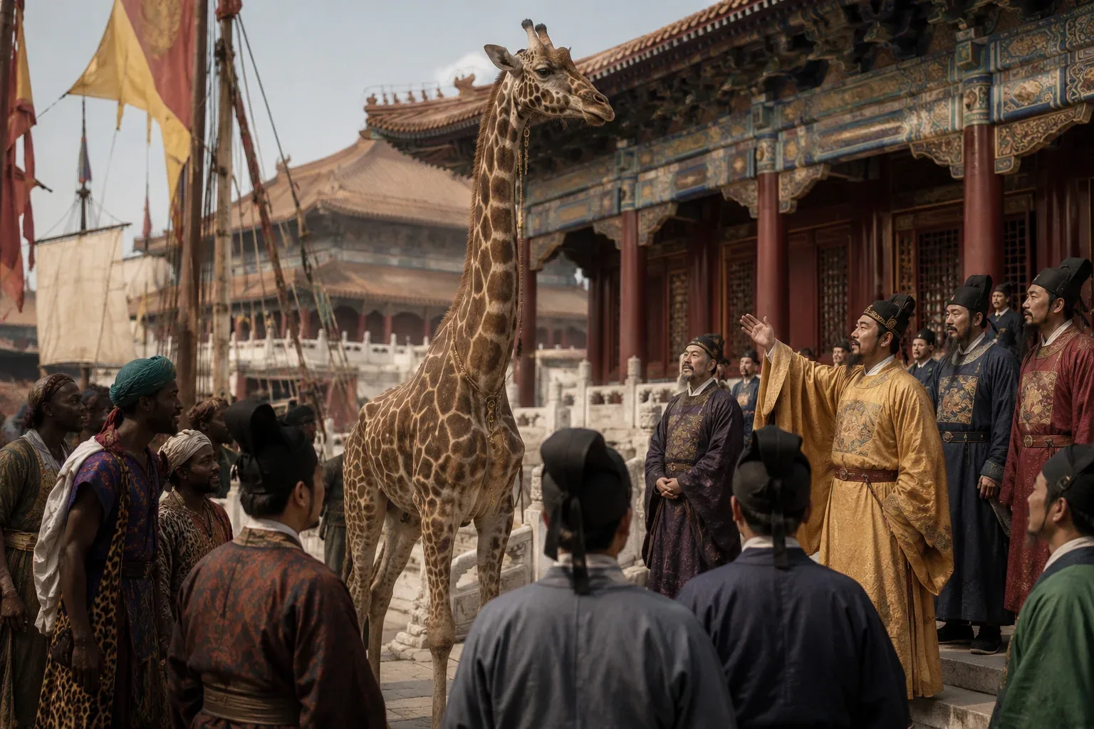 Zheng He Brought a Giraffe to China