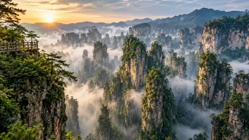 The Surreal Pillars: 15 Fascinating Facts About Zhangjiajie National Forest Park