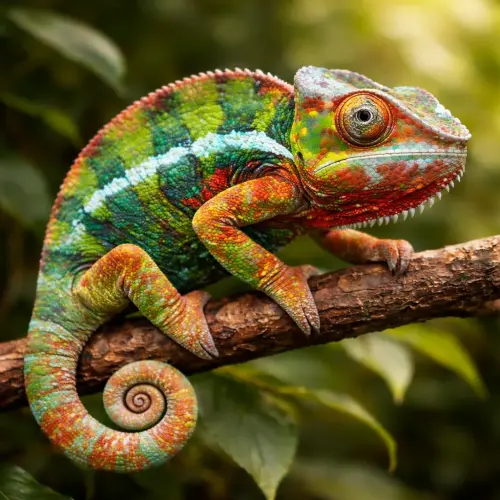 The Chromatic Marvels: 15 Fascinating Facts About Chameleons
