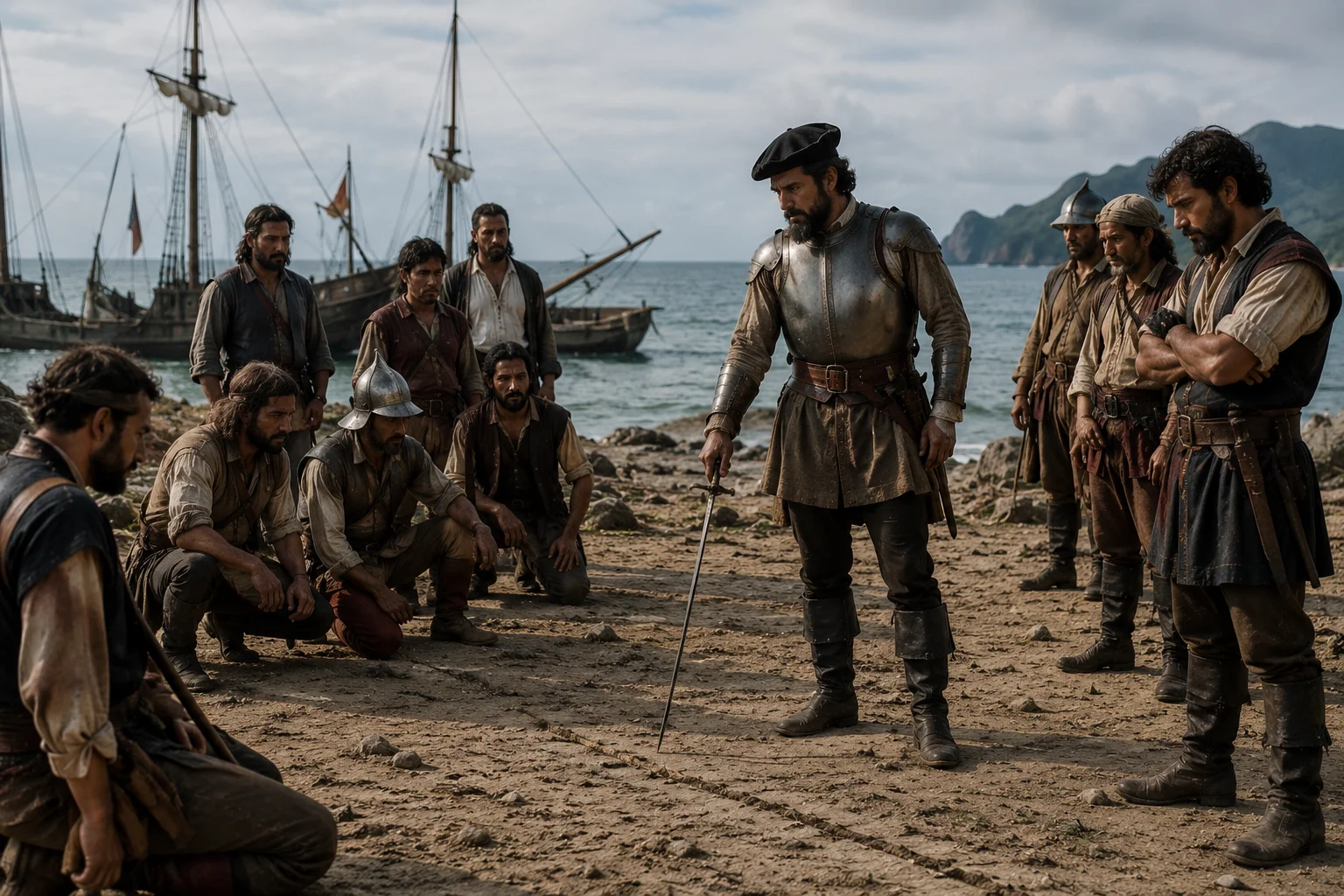 Francisco Pizarro Drew a Famous "Line in the Sand"
