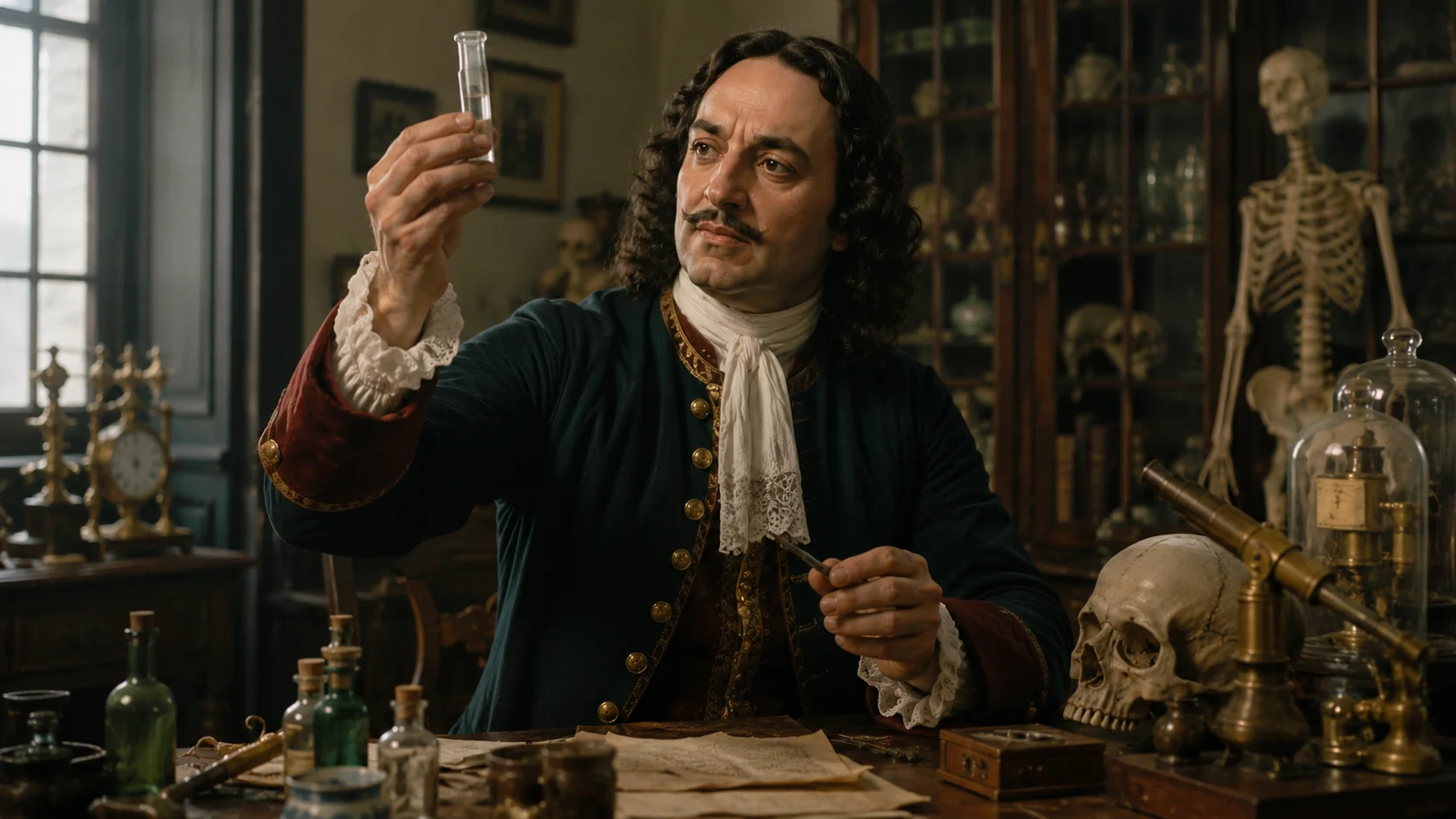 Peter the Great had a morbid fascination with medicine, anatomy, and surgery, and he fancied himself a skilled practitioner.