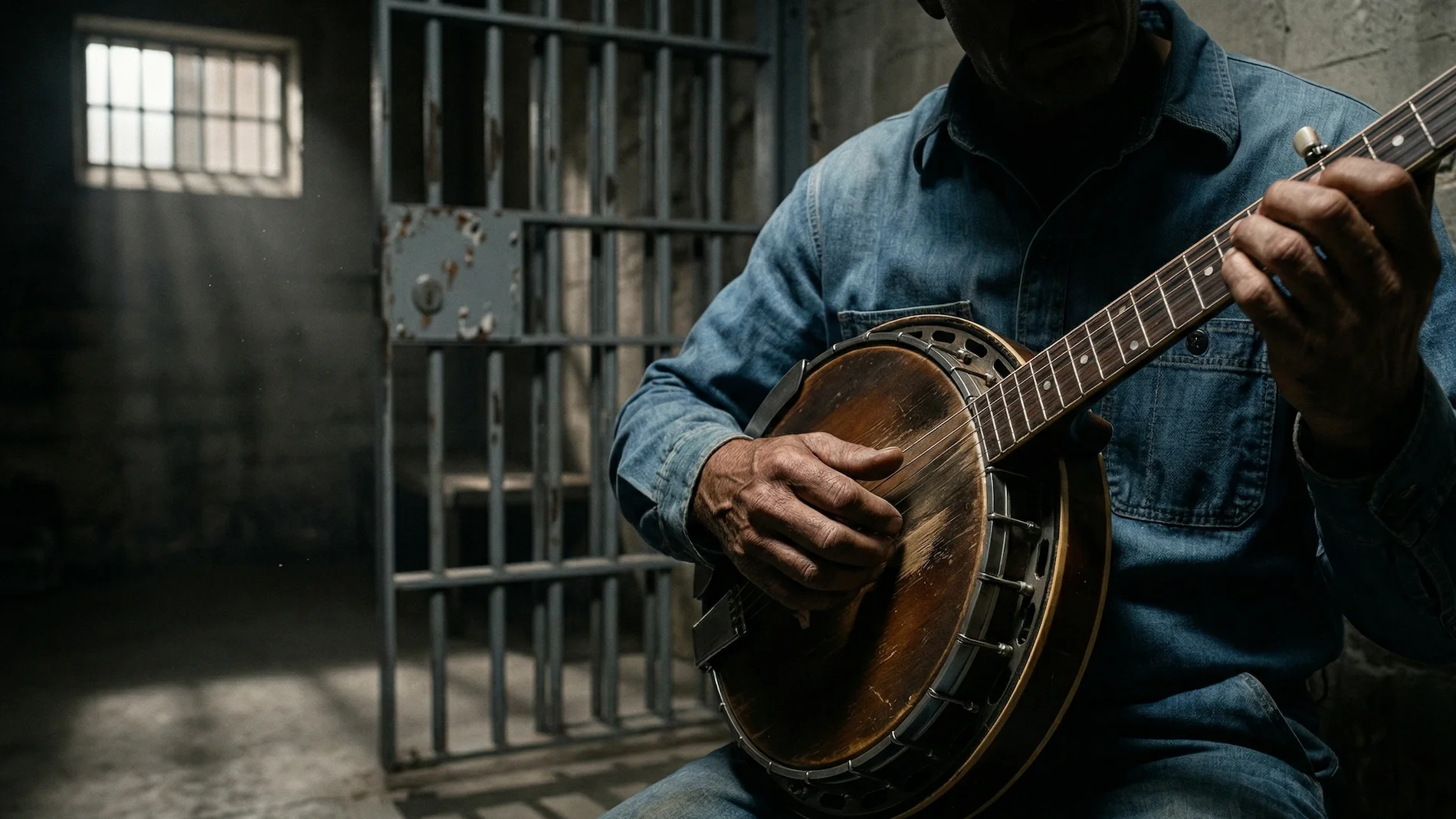 Alcatraz Al Capone played banjo