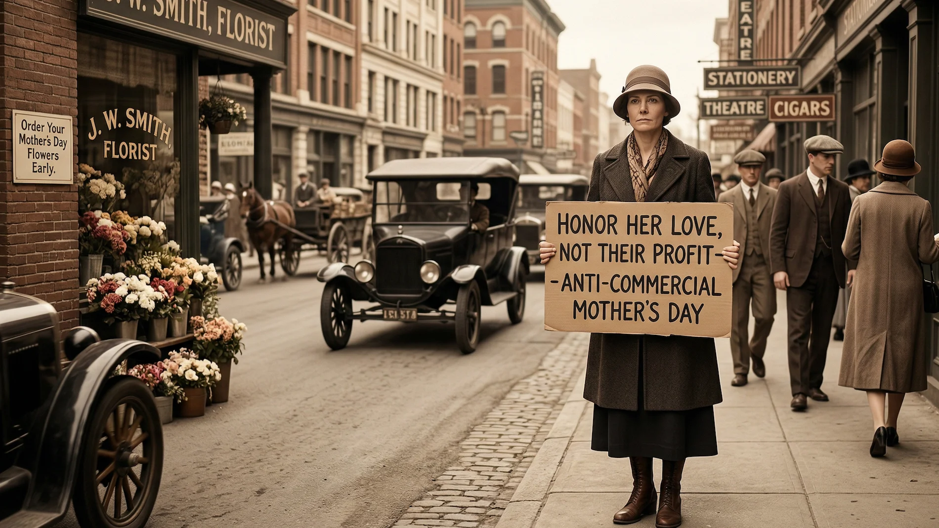 Mother's Day. protest 1920